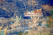 Phnom Penh - Silver Pagoda compound, the Ramaketi frescoes